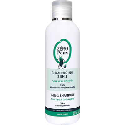 Shampooing anti poux 2 en 1 200 ml